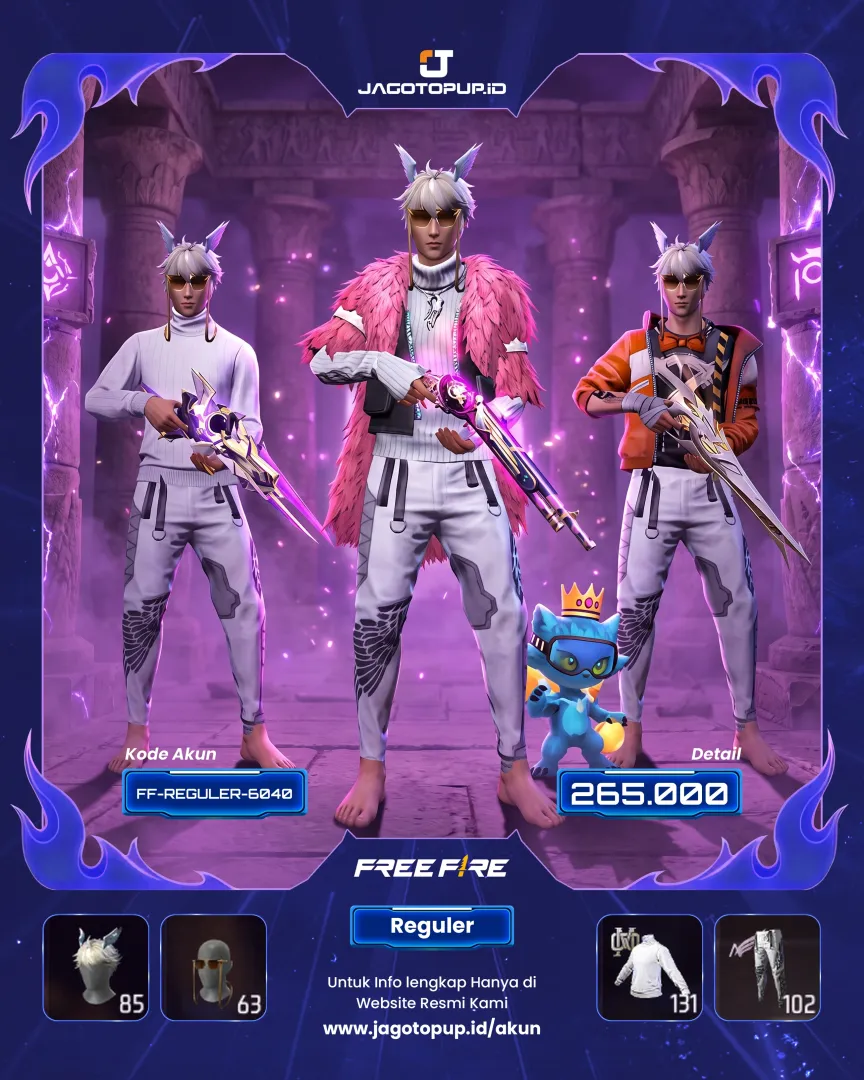 AKUN FF SG 4 RASA