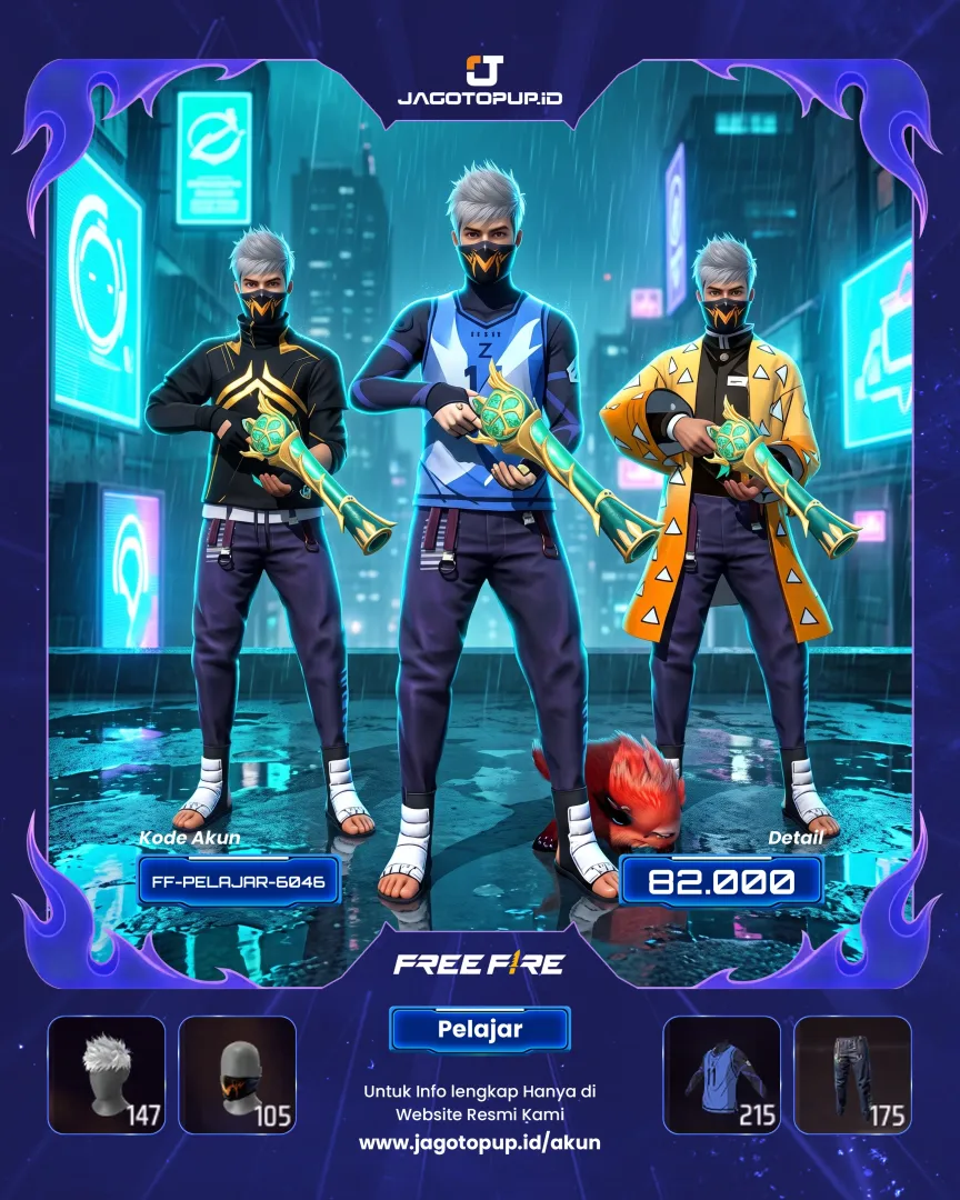 AKUN FF SG TROMPET BUNDLE BLUEROCK