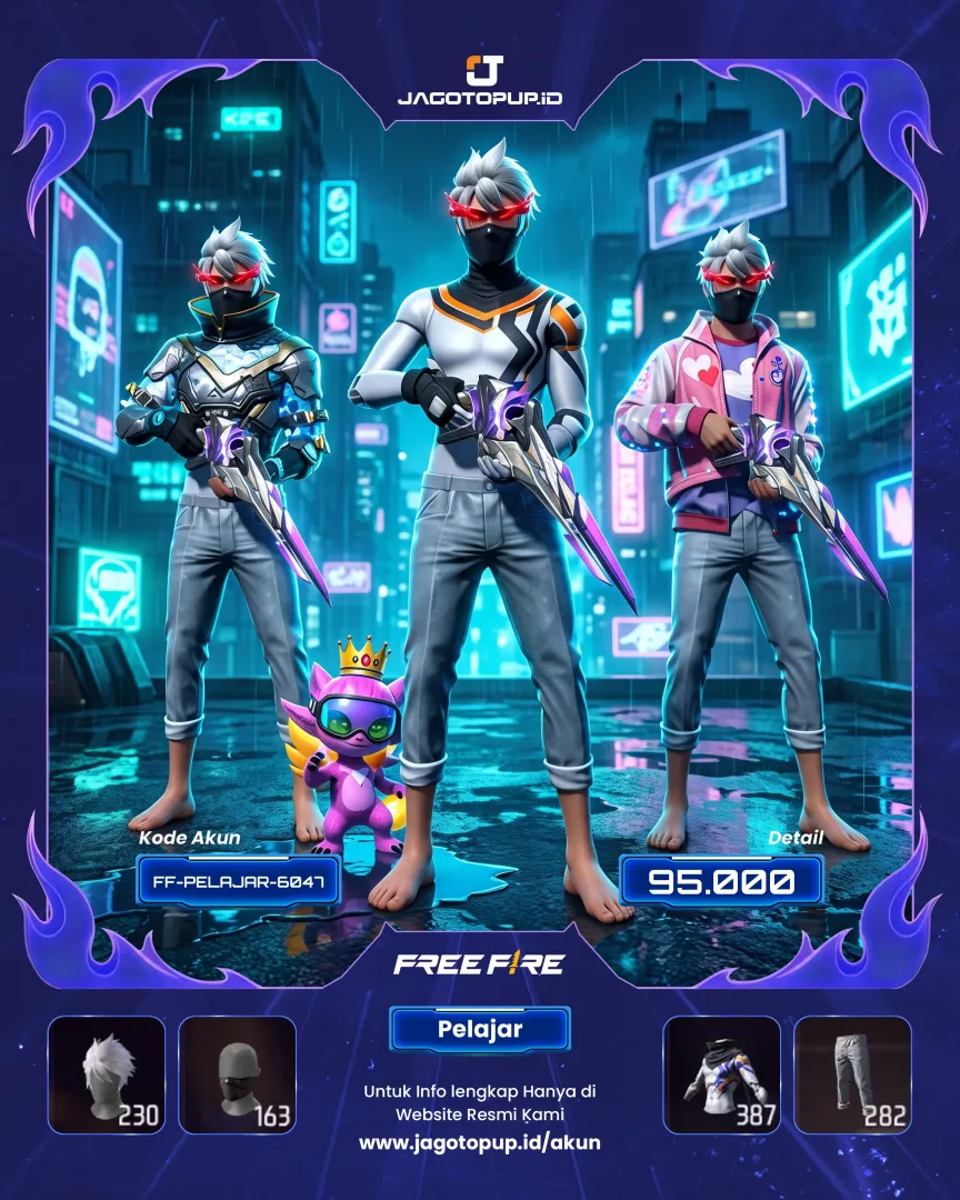AKUN FF SG EVO OTW GEMUK