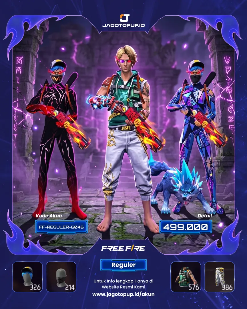 AKUN FF S8 SG OPM GAGAH