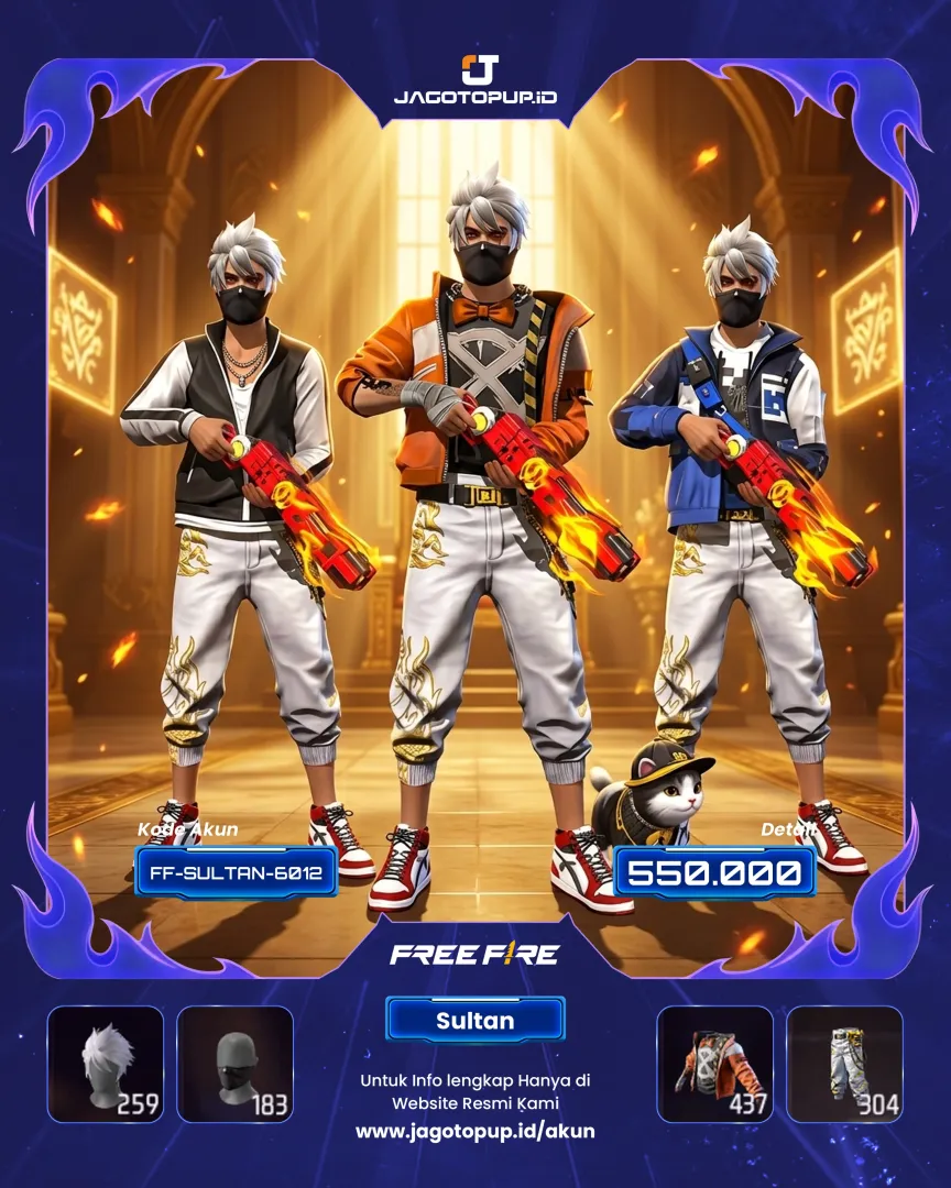 AKUN FF SG OPM FT SG GURUN MAX 2