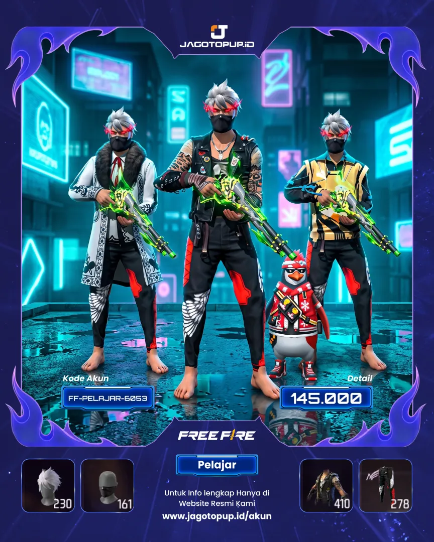 AKUN FF SG LUMUT VAULT JIBUN