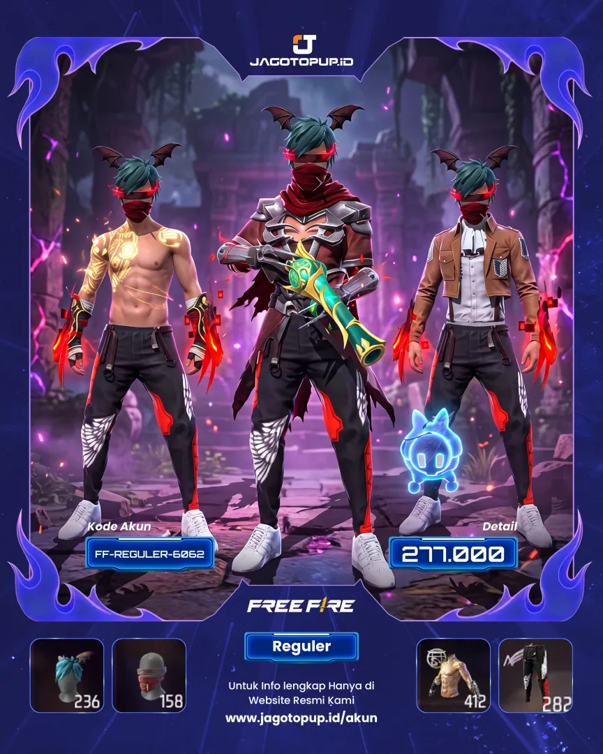 AKUN FF RAGNAROK OTW MAX 2