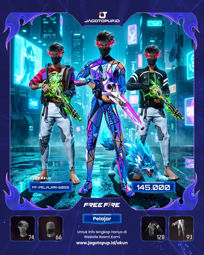 AKUN FF SG LUMUT FT EVO OTW MAX