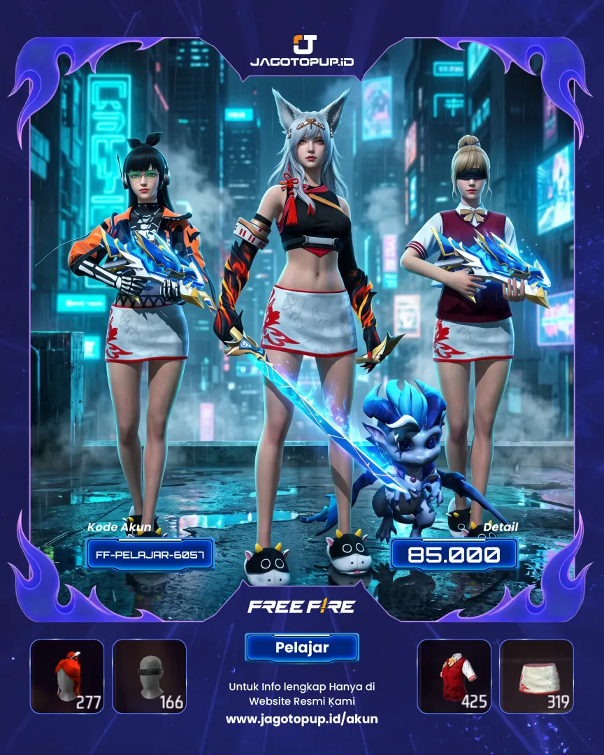 AKUN FF SPEK CEWEK CENTIL VAULT JIBUN 425