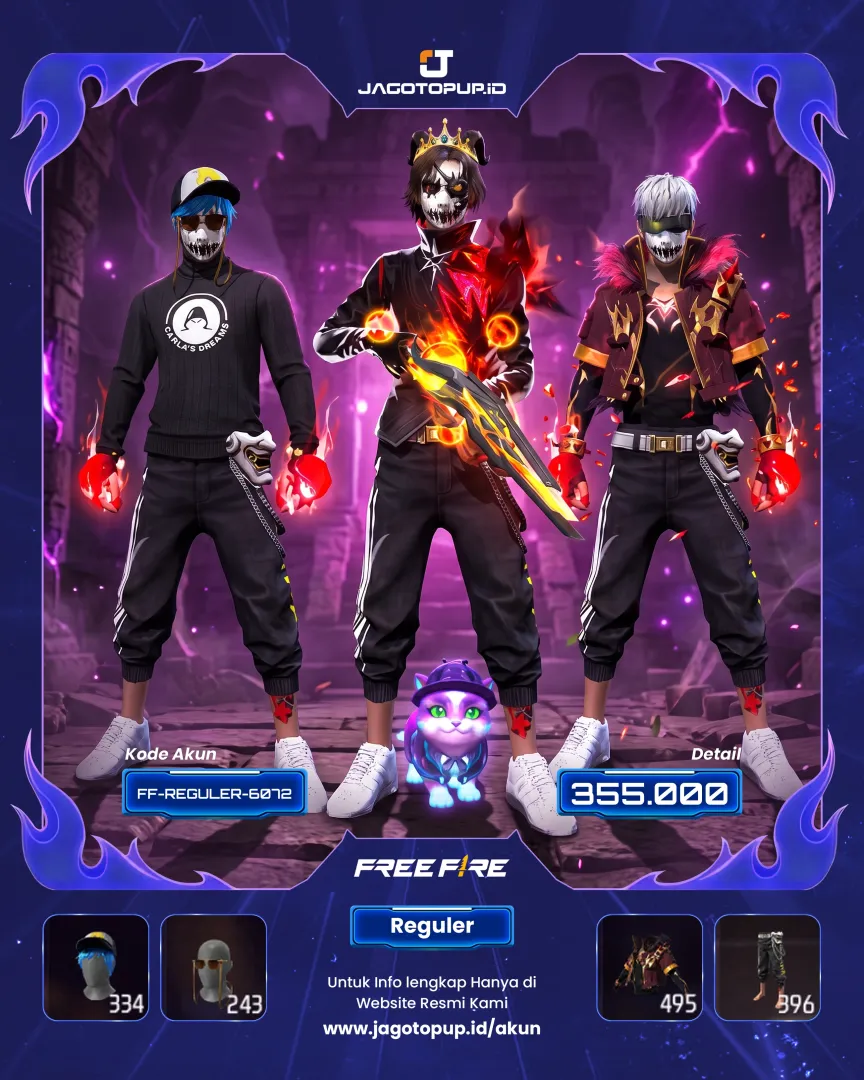 AKUN FF SIAP TEMPUR EVO MAX 3 SG 2 RASA VAULT CEWE COWO CAKEP ANIMASI MEDKIT