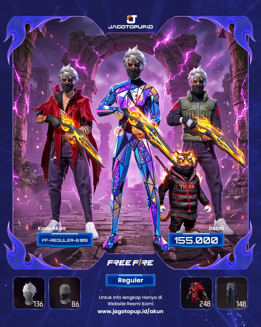 AKUN FF SG METEOR! SUPER FUSION