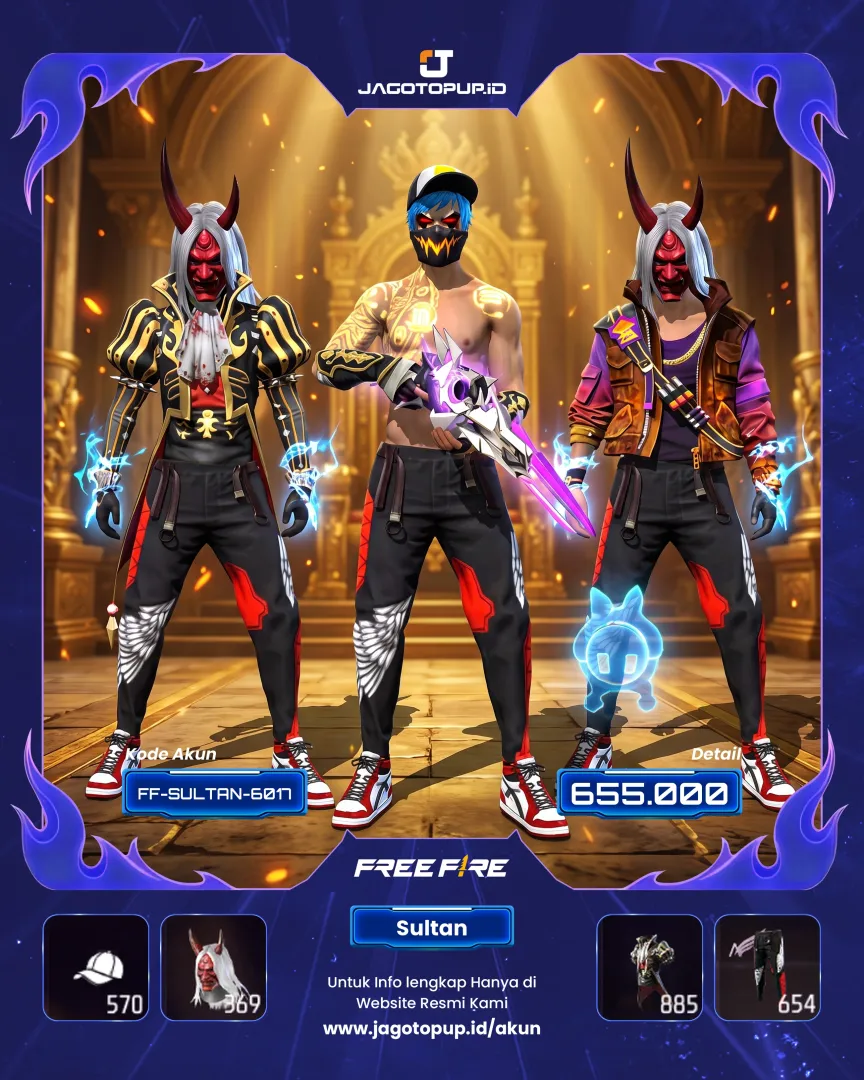 AKUN FF VAULT 885! EVO MAX 7 INCUBATOR UTAMA 28