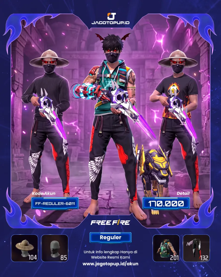AKUN FF OLD S8 SG2 EVO OTW MAX