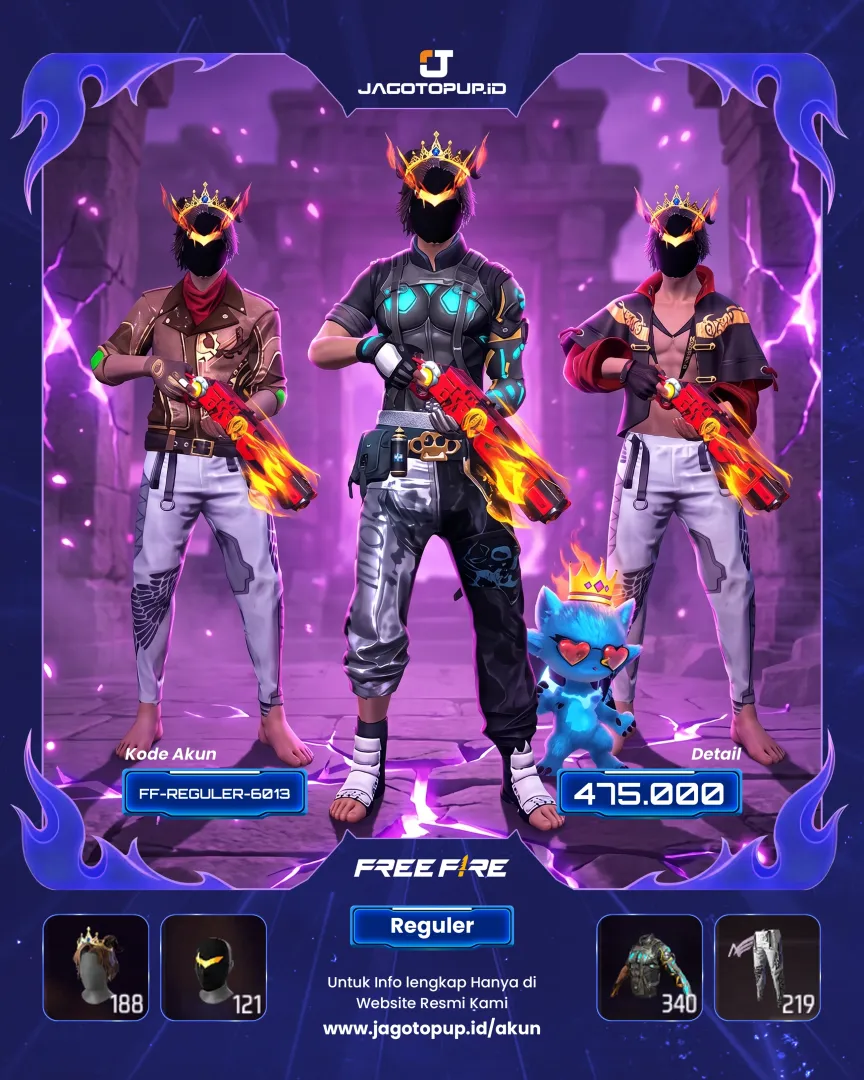 AKUN FF SG OPM MAX OTW 2