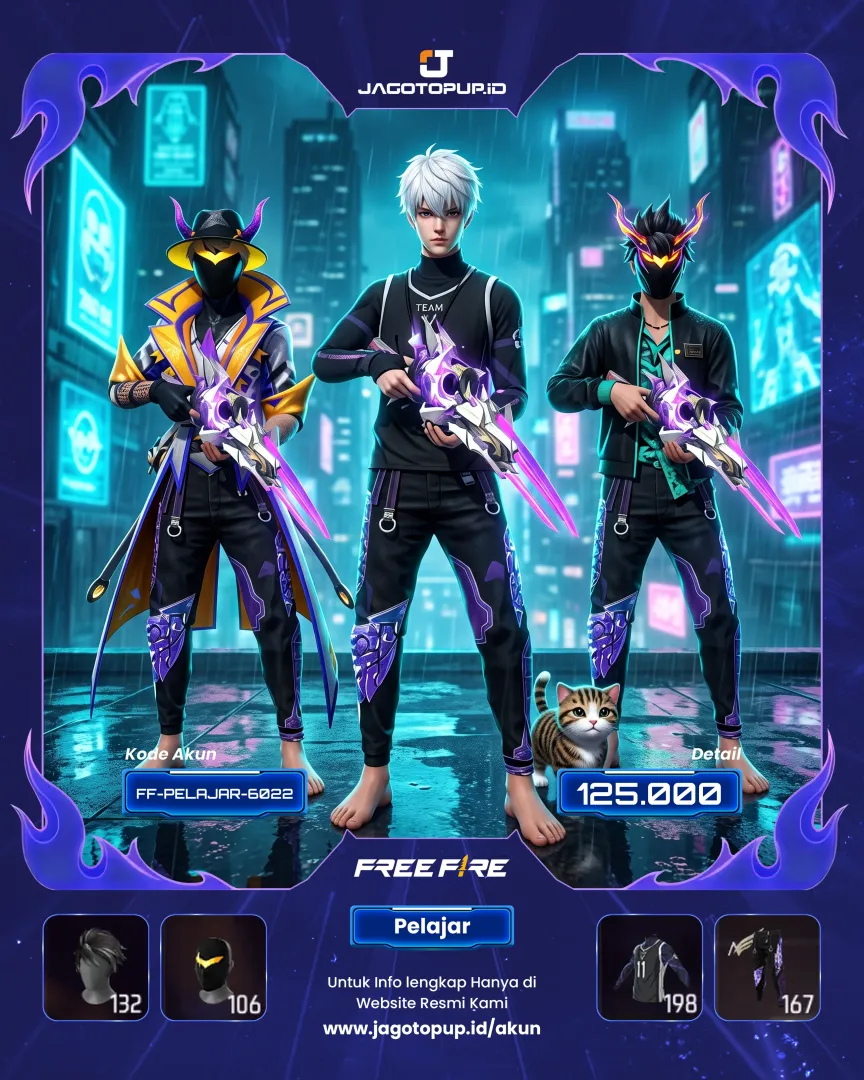 AKUN FF SG2 EVO MAX MURAH