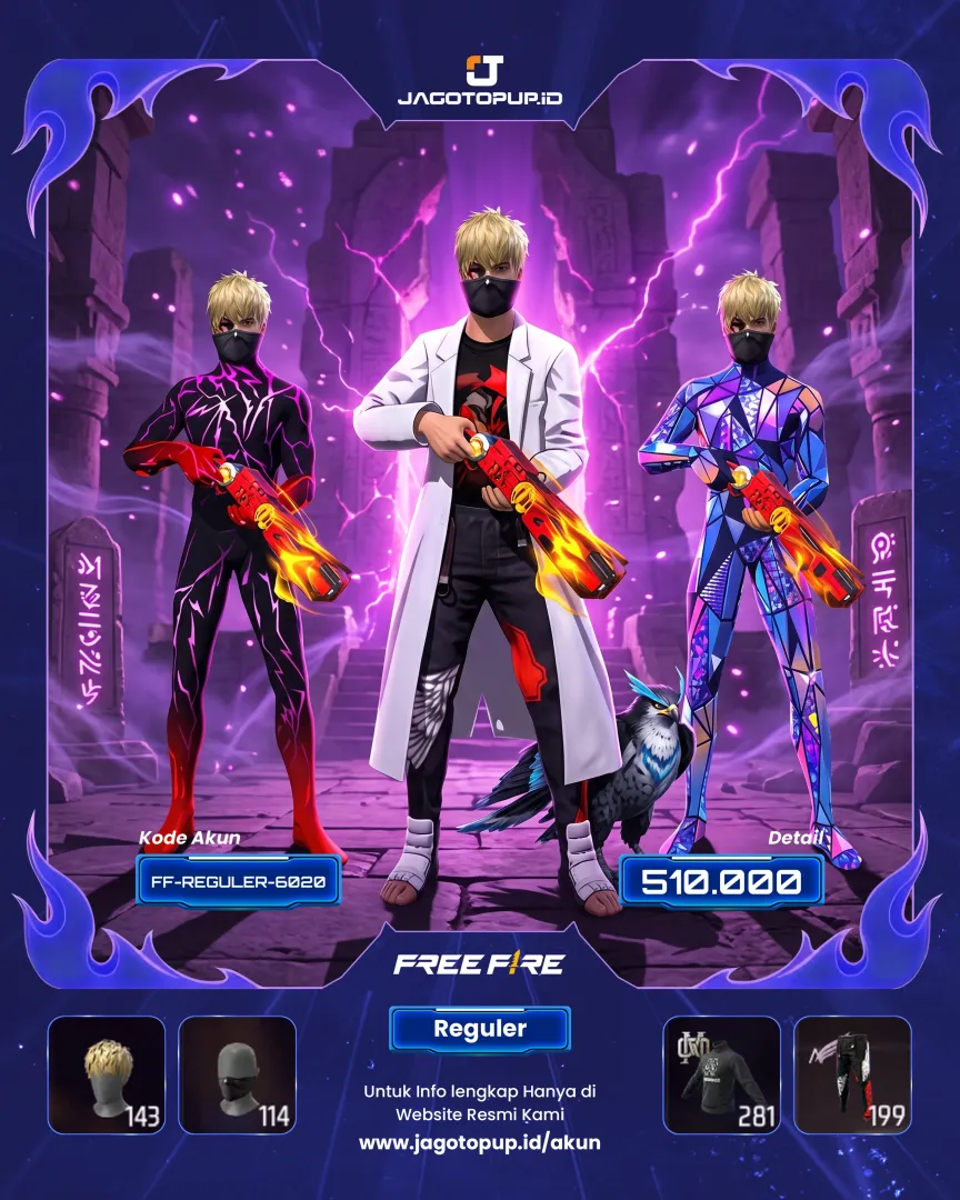 AKUN FF SG2 OPM ANIMASI MEDKIT