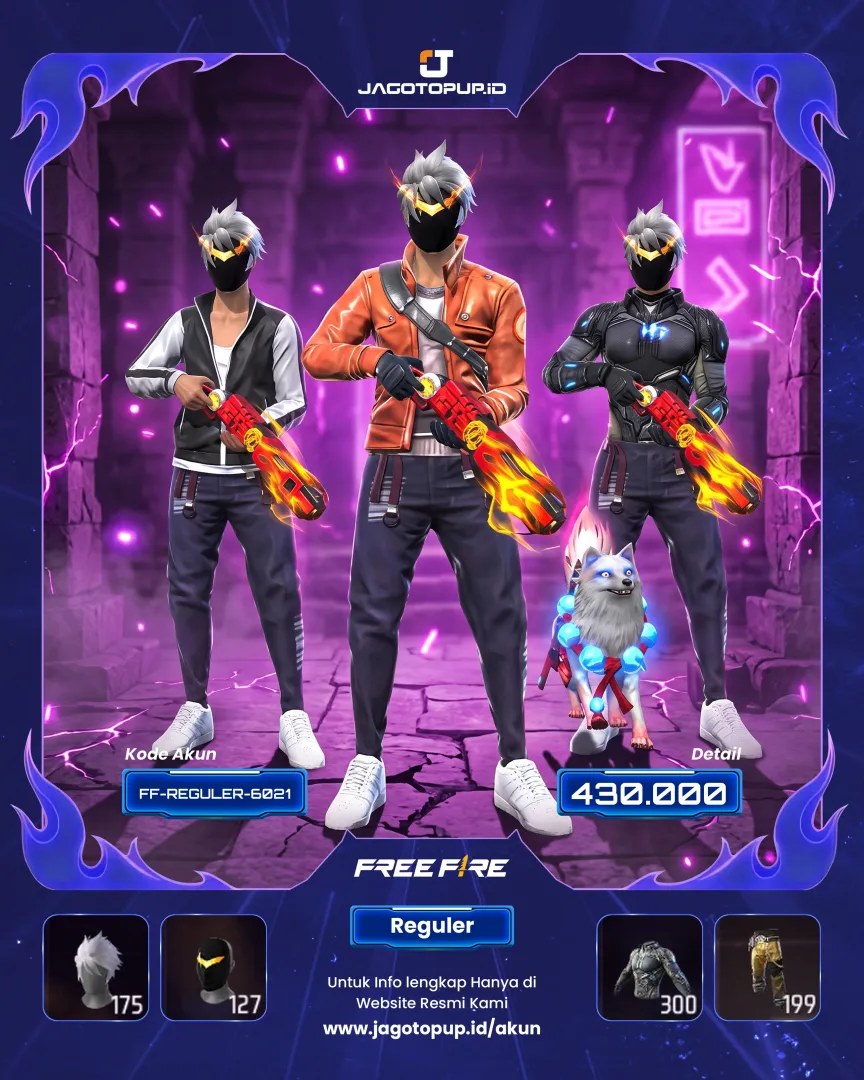 AKUN FF SG2 OPM AK EVO MAX