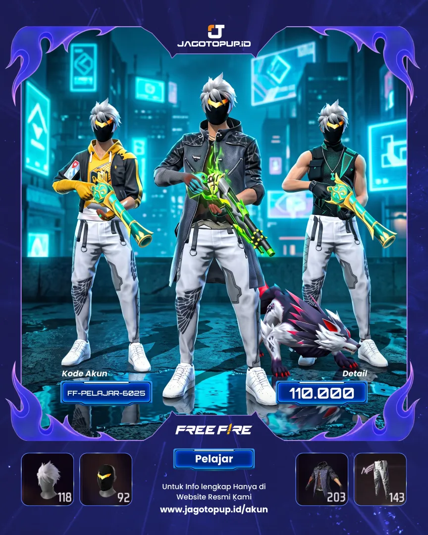 AKUN FF SG2 RASA OTW MAX 1