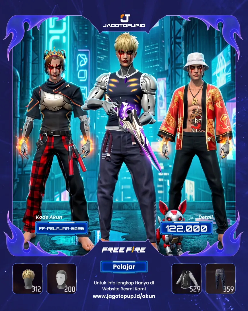 AKUN FF VAULT JIBUN MURAH