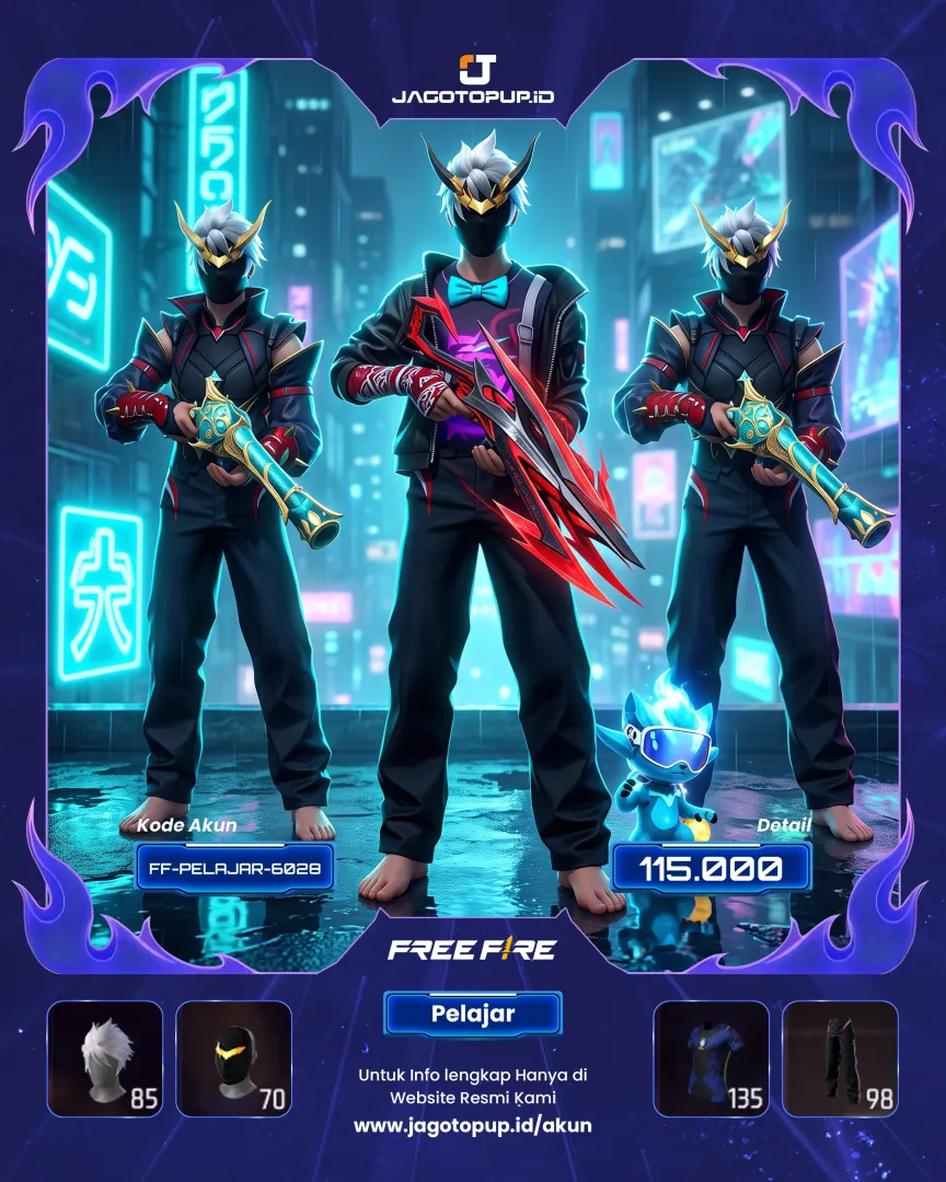 AKUN FF SG TROMPET SG EVO MAX