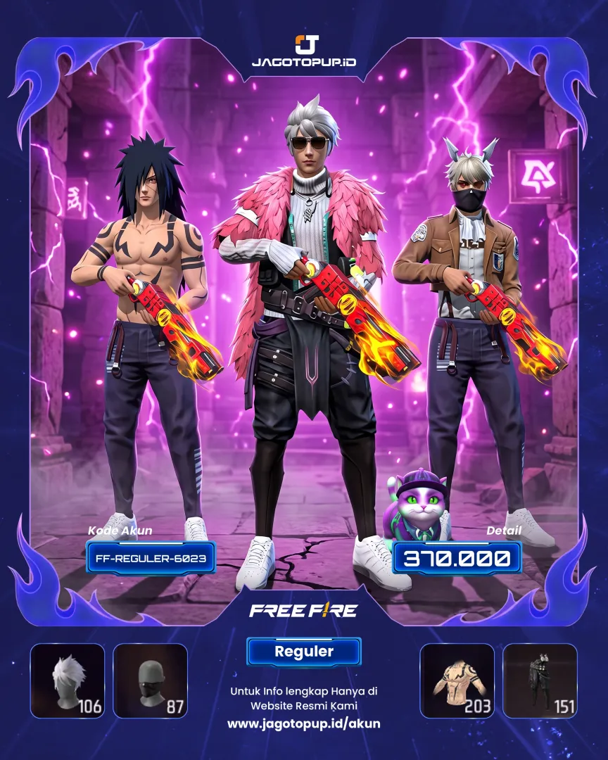 AKUN FF SG OPM MURAH