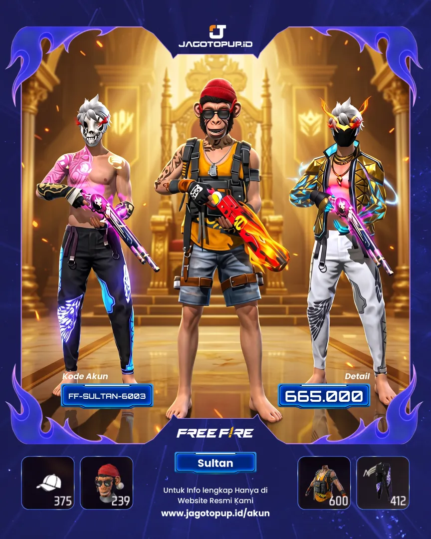 AKUN FF SG REPPER SG OPM VAULT 600