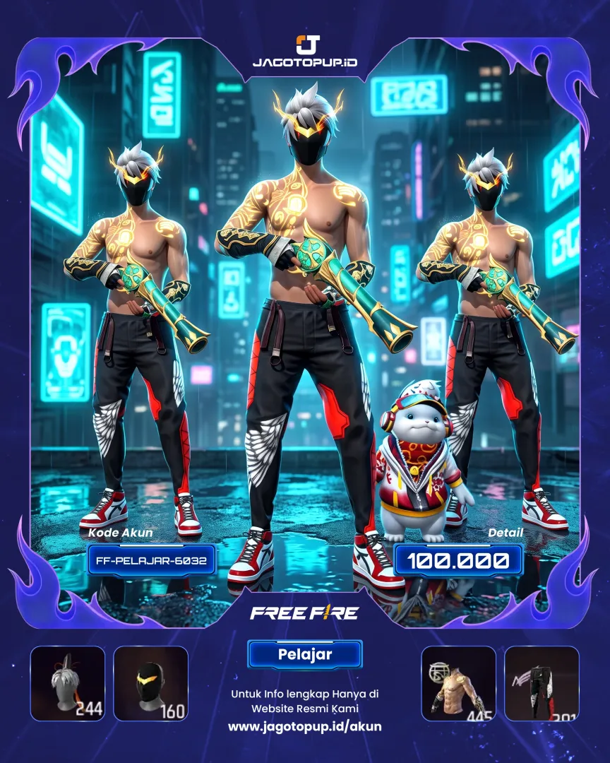 AKUN FF VAULT JIBUN MURAH