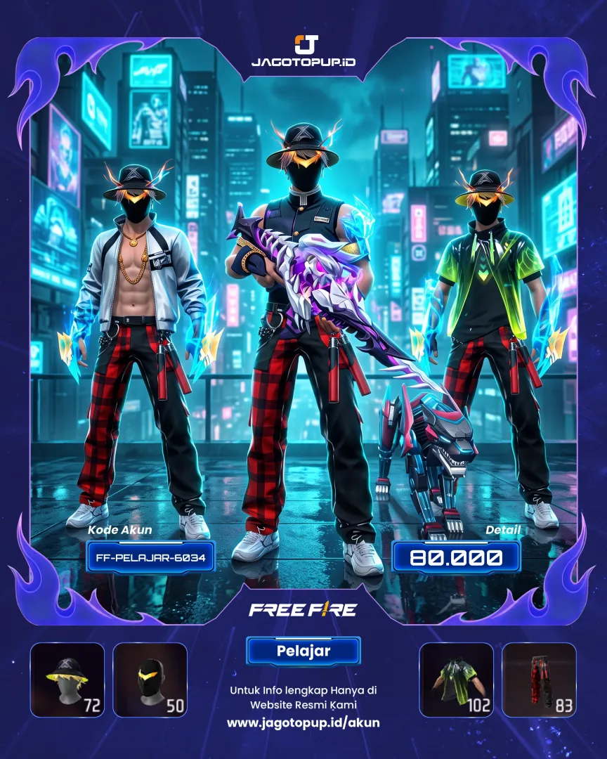 AKUN FF MAX 2 MURAH