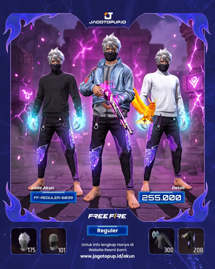 AKUN FF SG REPPER GAGAH OTW MAX