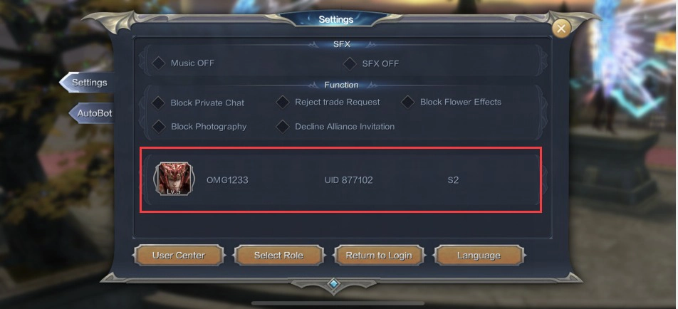 Panduan Letak ID MU Origin 2