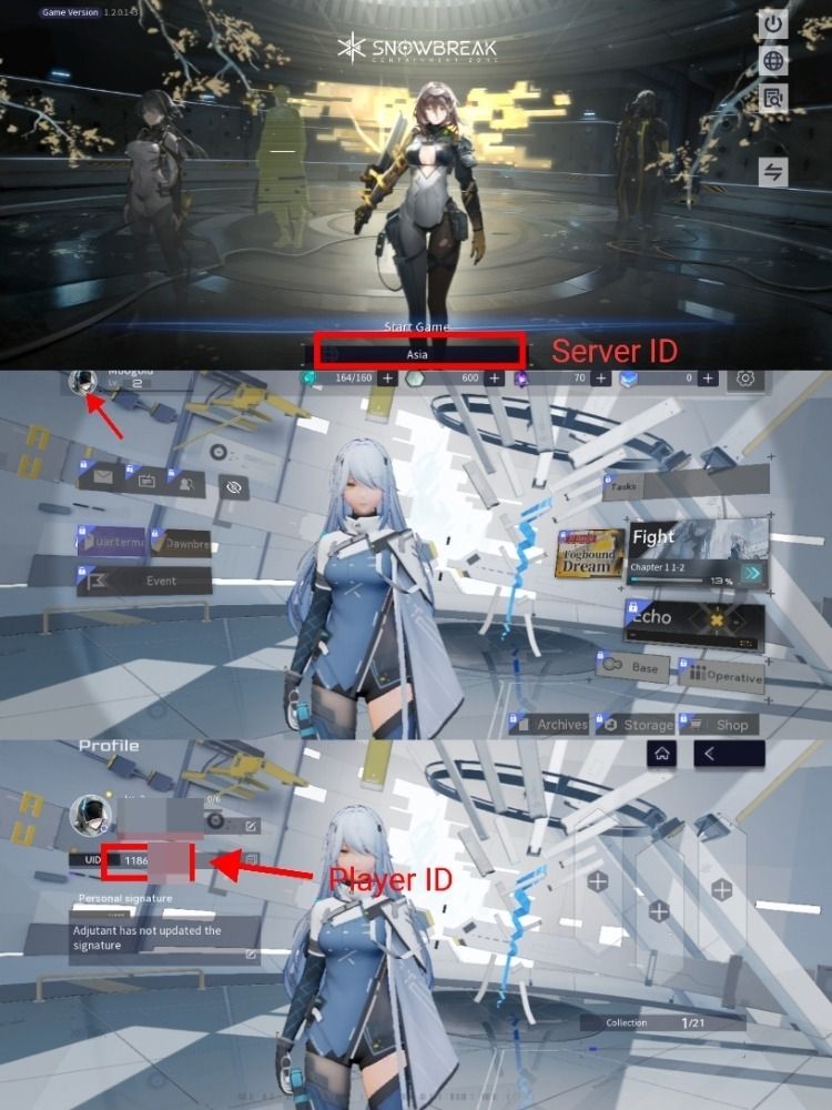 Panduan Letak ID Snowbreak: Containment Zone via UID