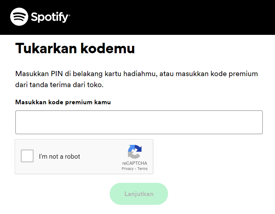 Panduan Letak ID Spotify