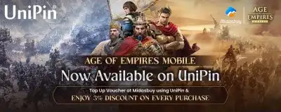 Top Up Age of Empires Mobile - Unipin Link Murah