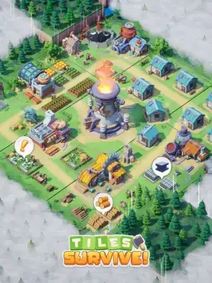 Tiles Survive via Login