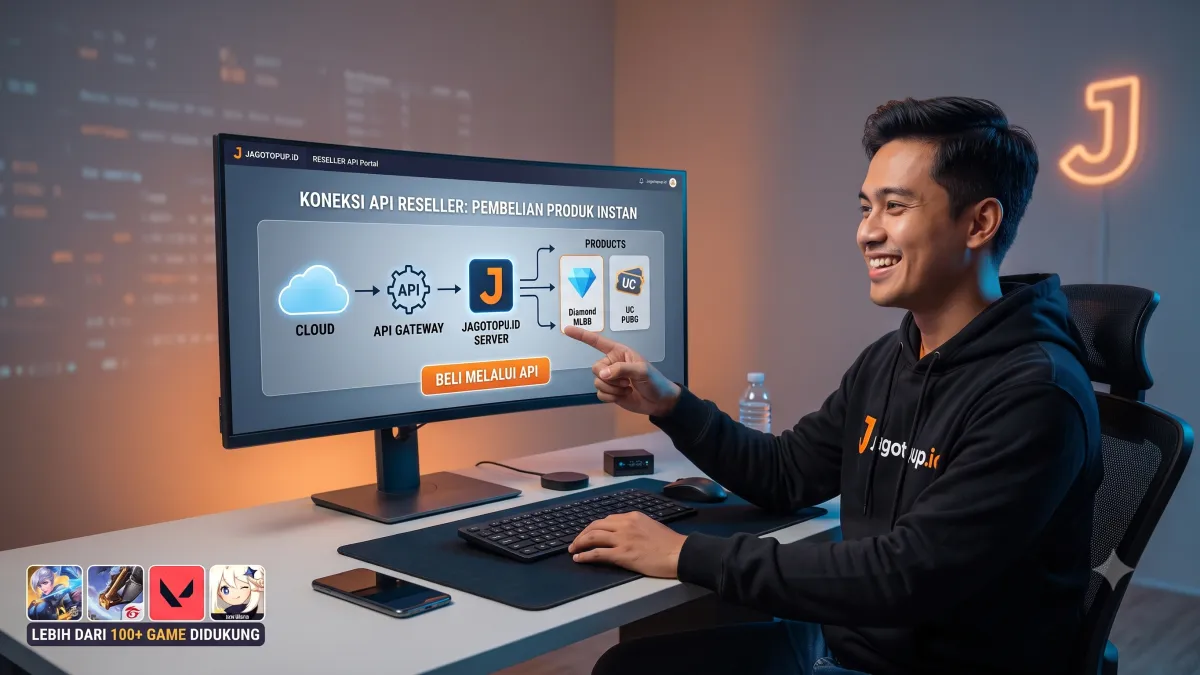 Peluang Cuan! JagoTopup.id Rilis API Reseller Top Up Game