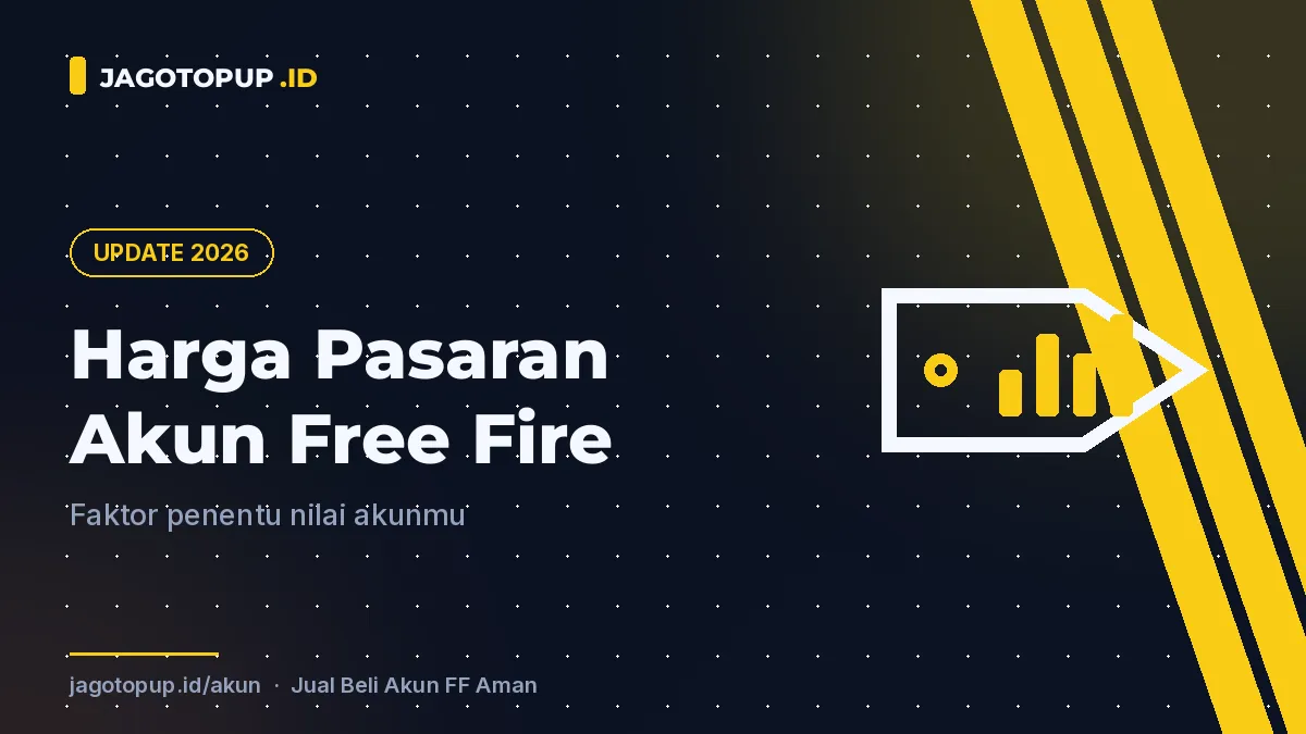 Harga Pasaran Akun FF 2026: Faktor Penentu Nilai Akun