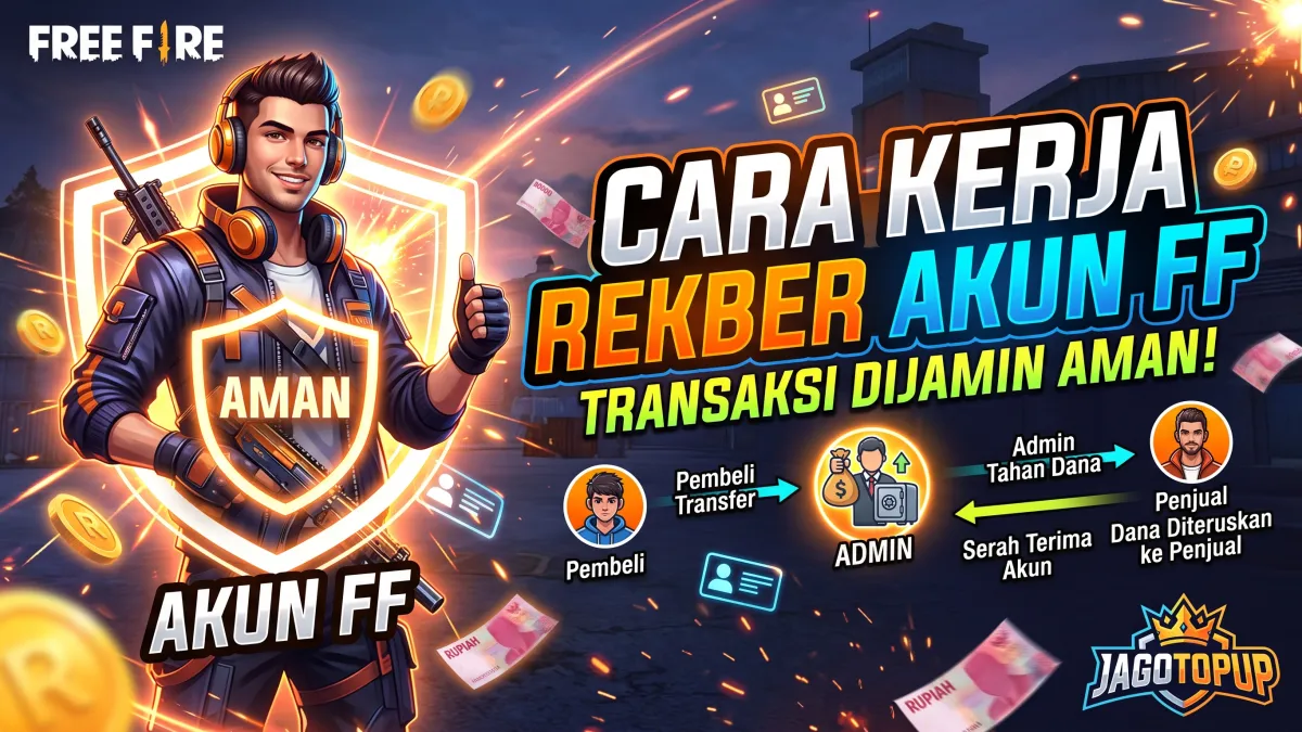 Cara Kerja Rekber Akun FF: Transaksi Aman
