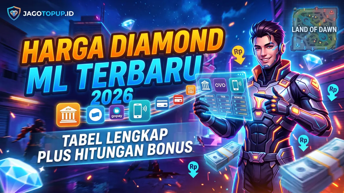 Harga Diamond ML Terbaru 2026: Tabel Lengkap Plus Hitungan Bonus