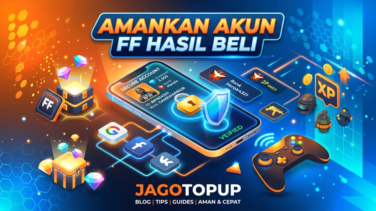 Cara Amanin Akun FF Hasil Beli 2026: Panduan Bind & Login