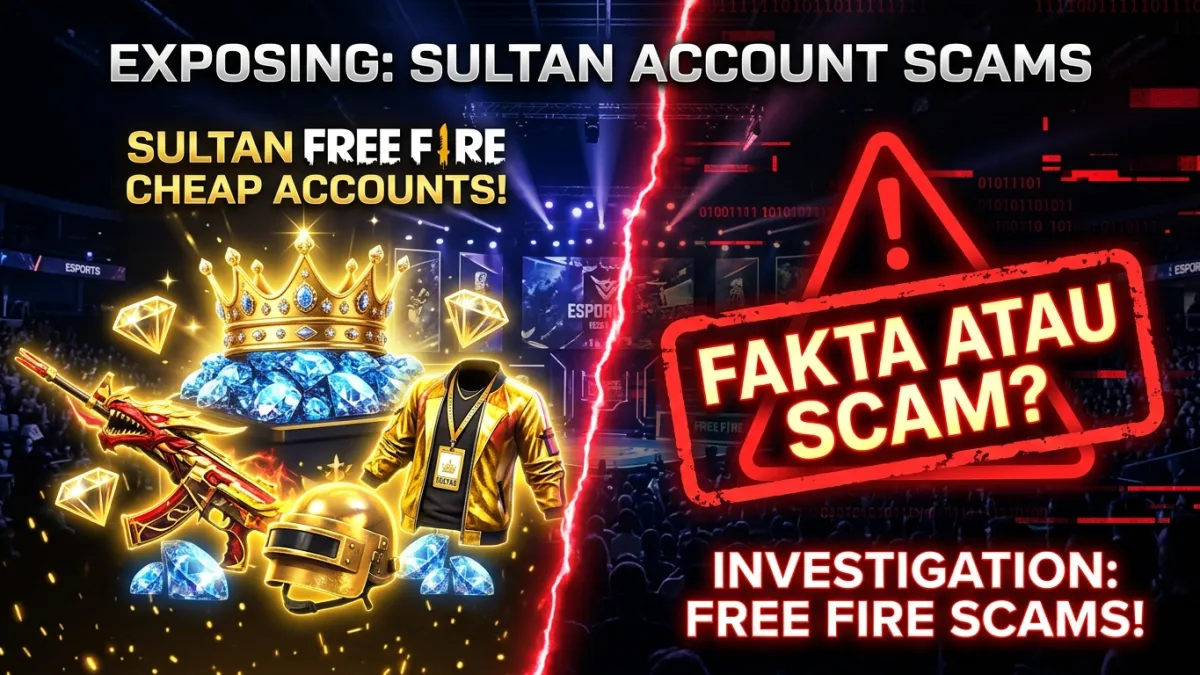 Beli Akun FF Sultan 50k - 100k: Benaran Ada atau Phising? Ini Faktanya